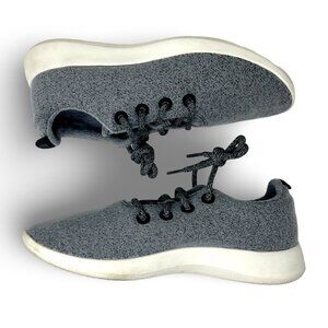 Pre-Owned ~ Allbirds Wool Runners | Mens 10US | Merino Wool | Gray & White